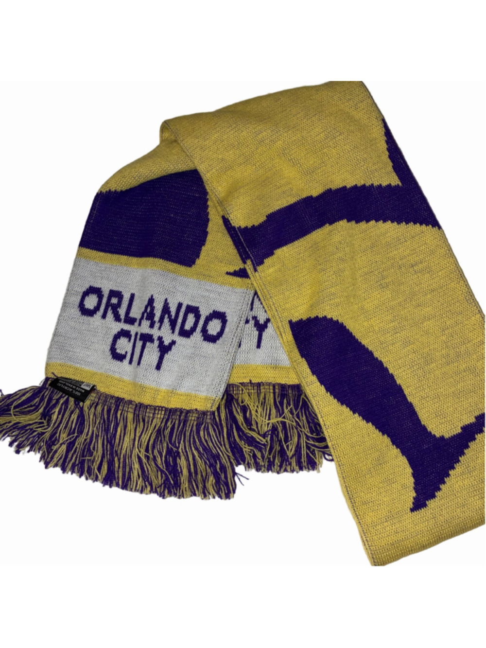 Women's Ruffneck Scarves Orlando City Scarf One Size Yellow Purple